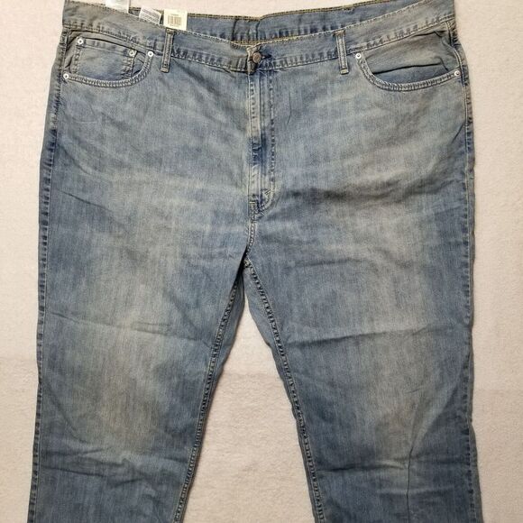 Levi's 559 Jeans‎ Men's 52X32 Medium Wash Relaxed Straight Denim #00590086 - Picture 10 of 11
